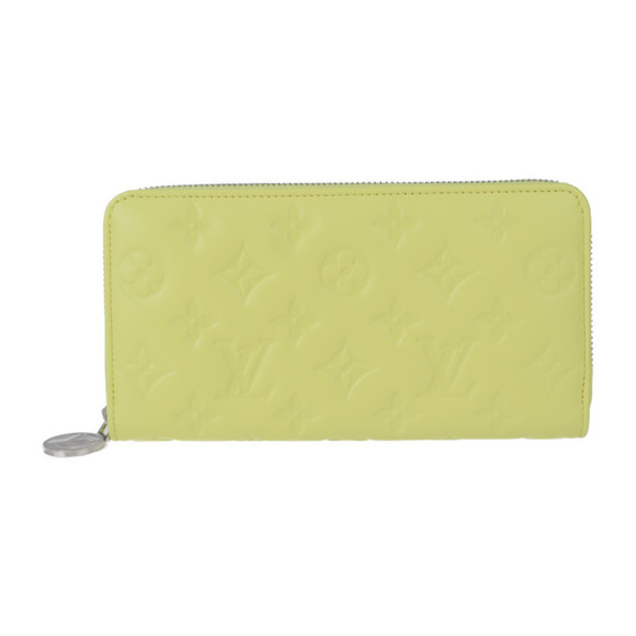 LOUIS VUITTON Yellow Monogram Leather Wallet - Picture 1 of 9